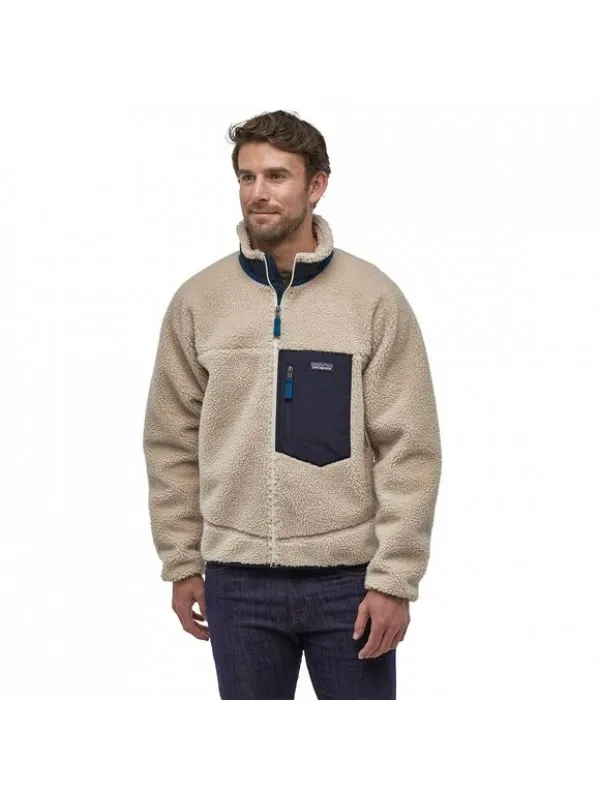 Patagonia Mens Classic Retro-X Fleece Jacket : Natural