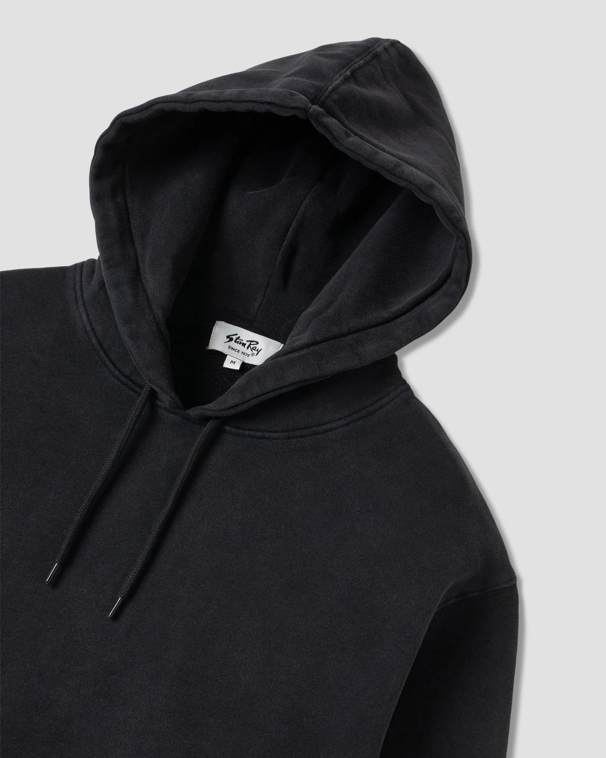 Patch Hood (Washed Black)