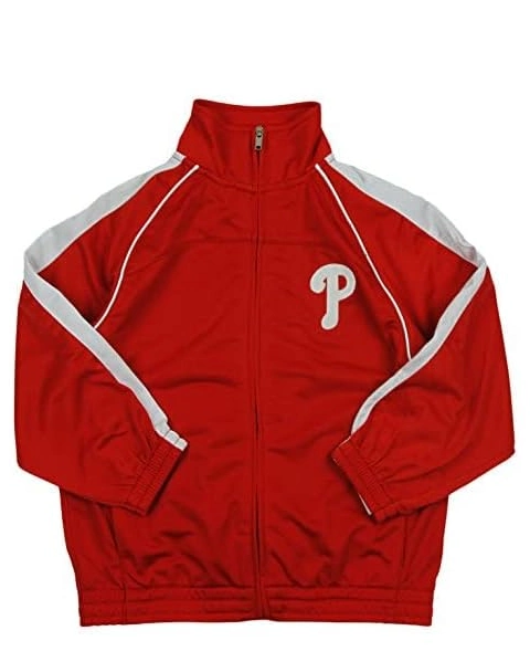 Philadelphia Phillies Stripe Track Jacket - William Jacket