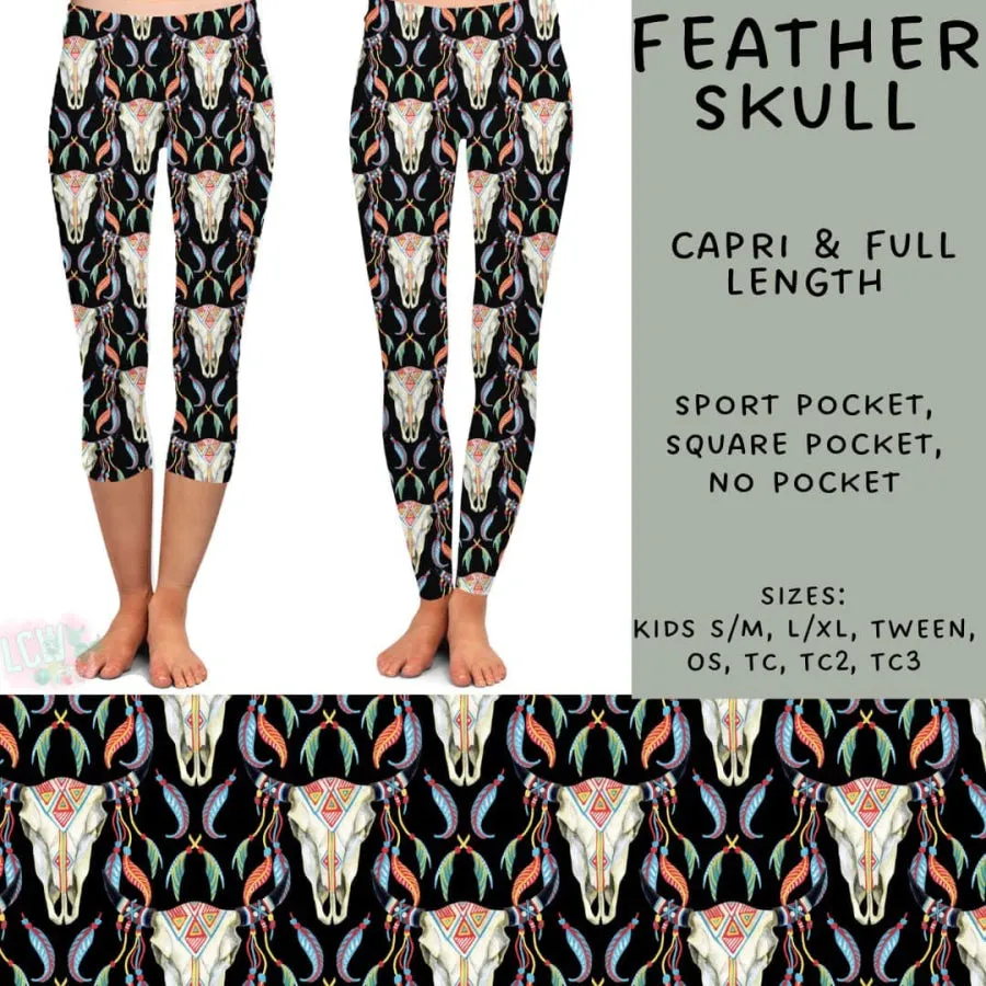 Preorder Custom Styles - Feather Skull - Closes 8 Aug - ETA mid Nov 2024