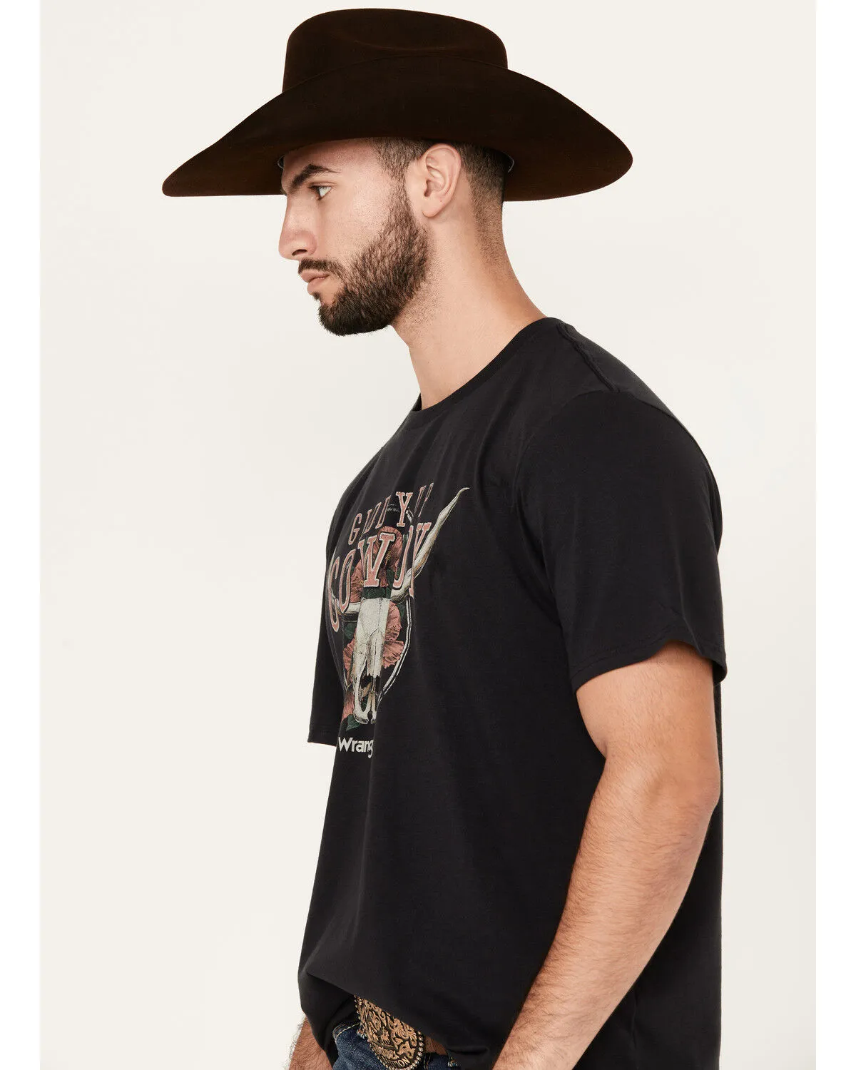 Product Name:  Wrangler Men's Boot Barn Exclusive Giddy Up Cowboy Short Sleeve T-Shirt