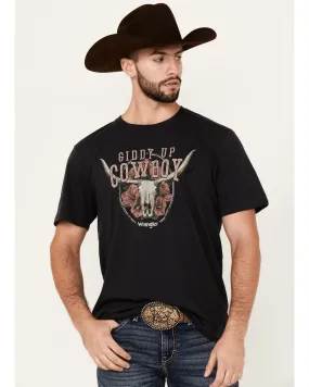 Product Name:  Wrangler Men's Boot Barn Exclusive Giddy Up Cowboy Short Sleeve T-Shirt