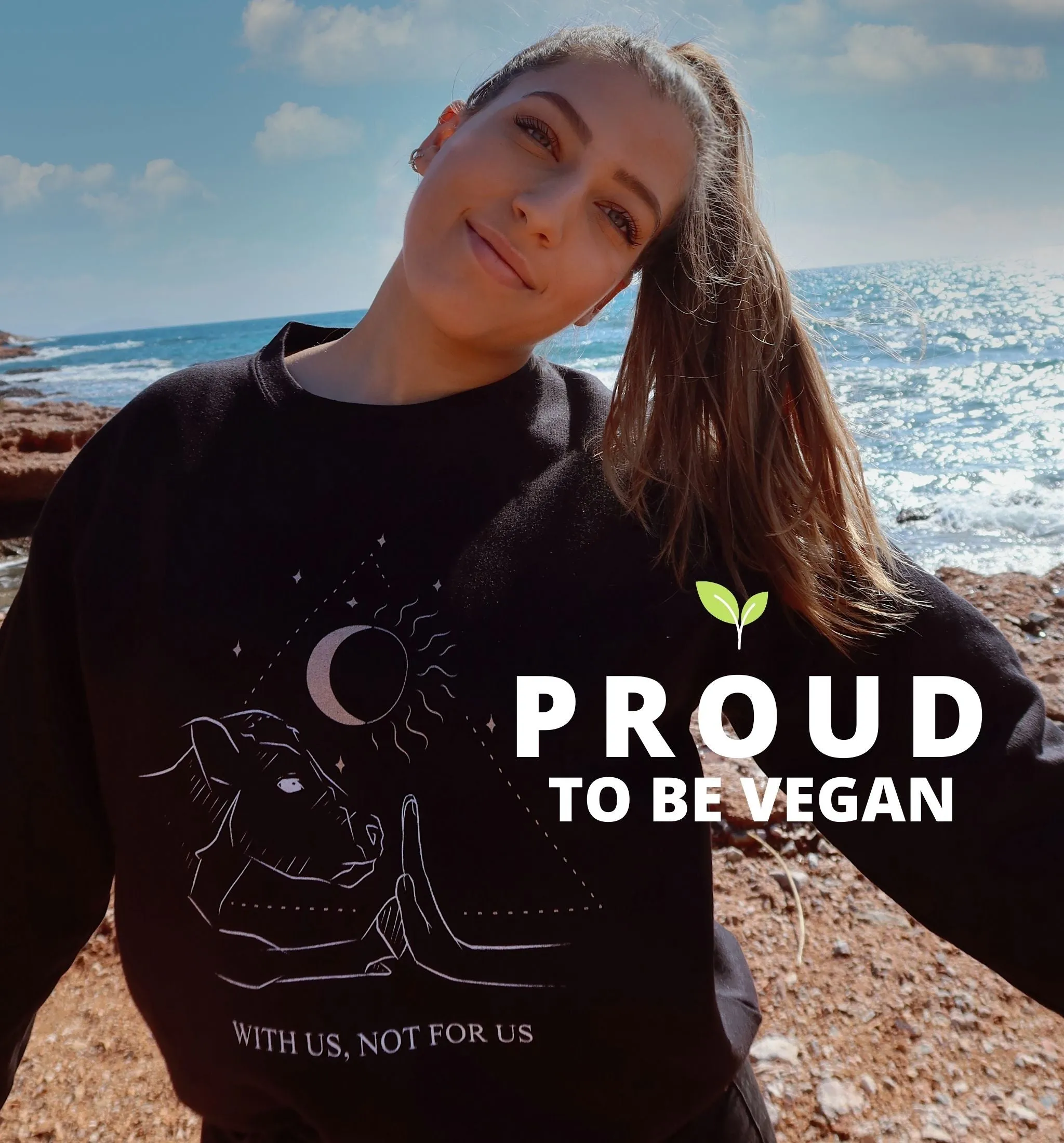 Protect The Wildlife | Vegan Crewneck