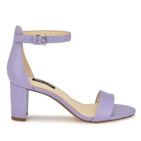 Pruce Ankle Strap Block Heel Sandals