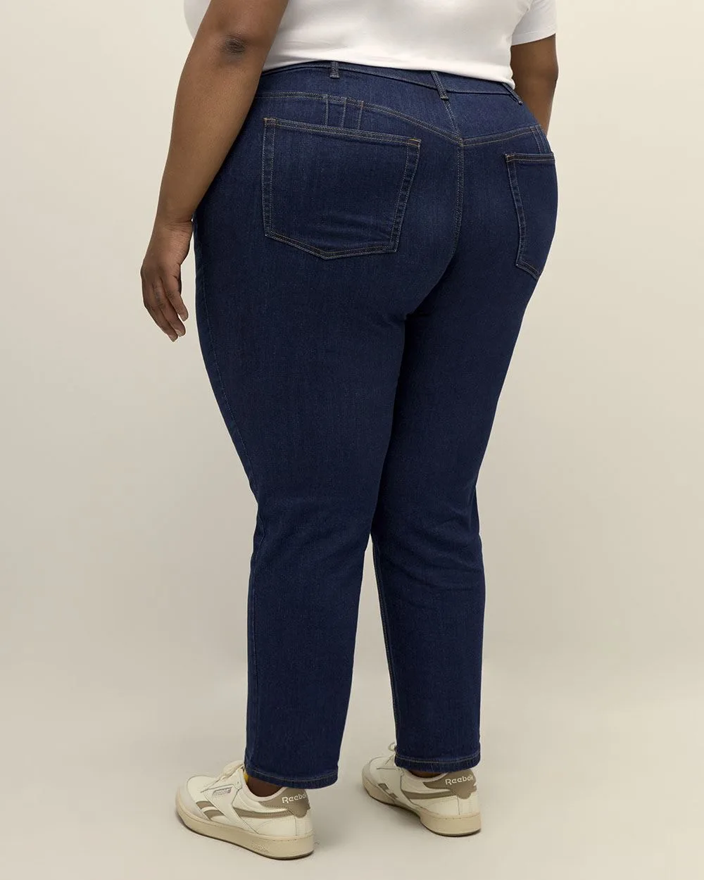 Responsible, Petite Curvy Fit, Straight Leg Denim - d/C JEANS