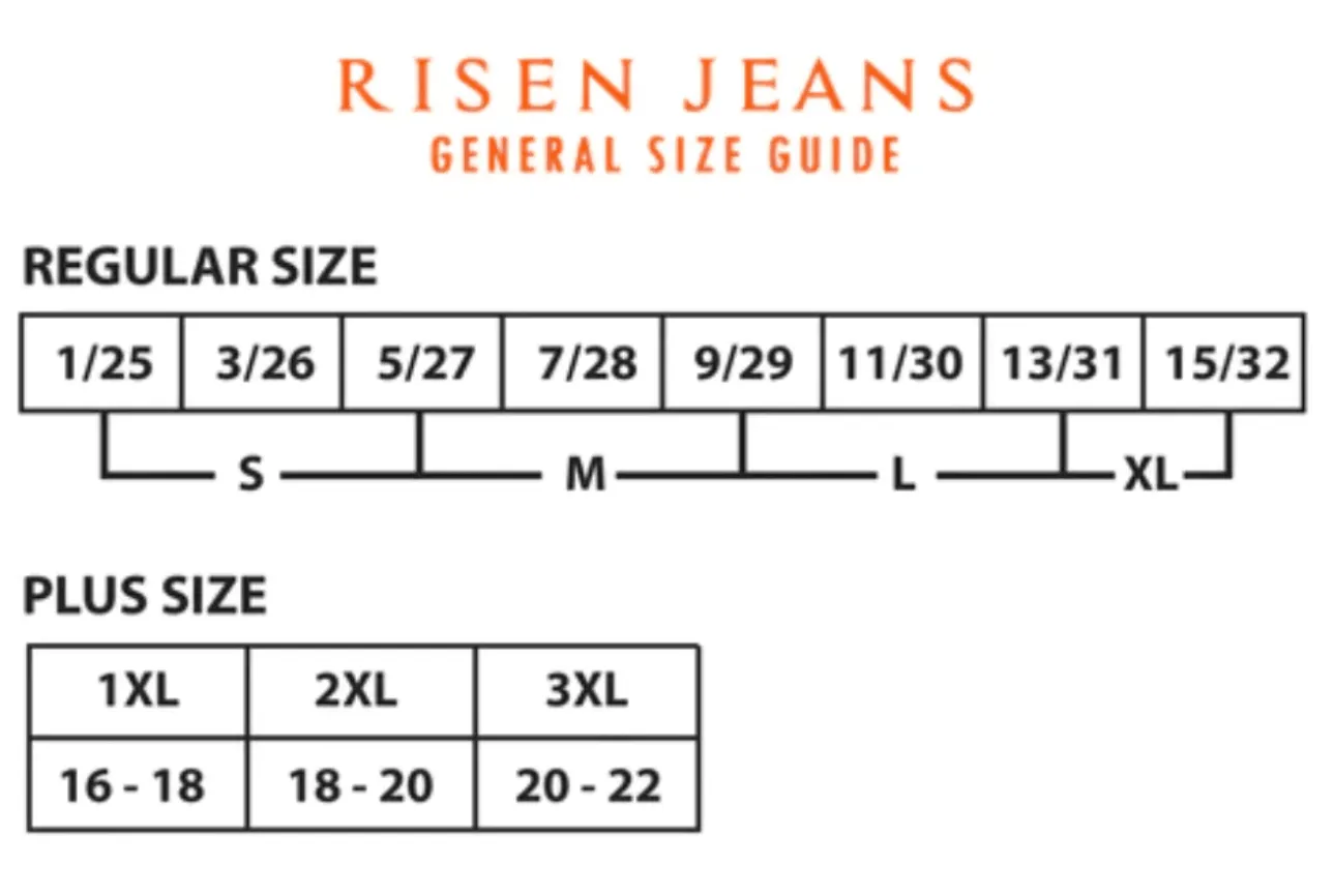 RISEN Full Size Raw Hem Star Wide Leg Jeans