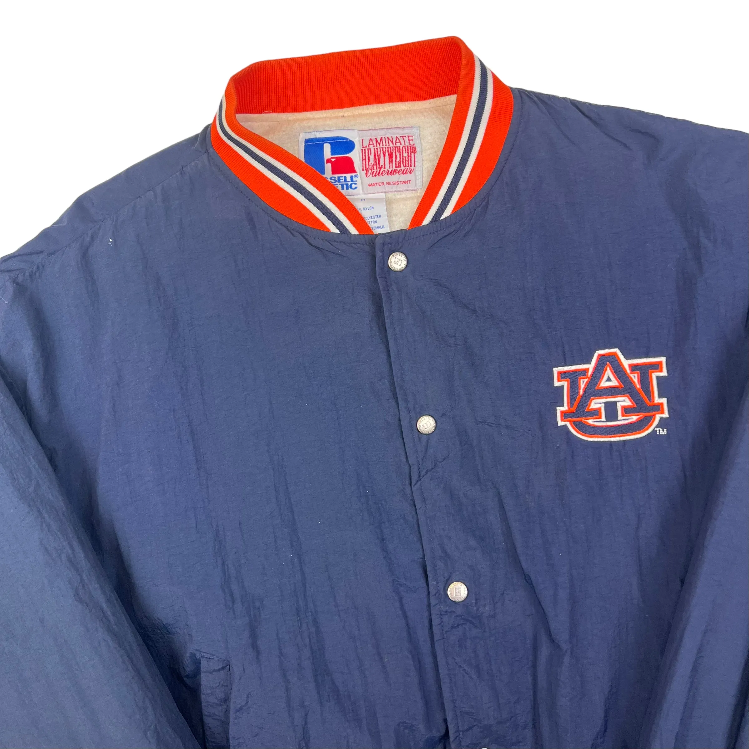 Russell Athletic Auburn Tigers Navy Track Varsity Jacket