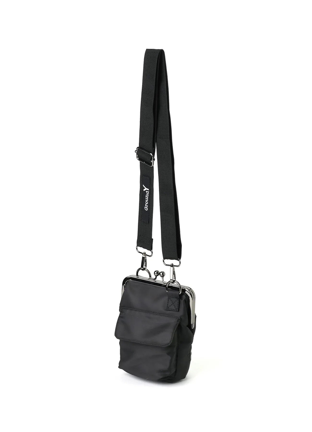 SHOULDER BAG WITH CLASP CLOSURE