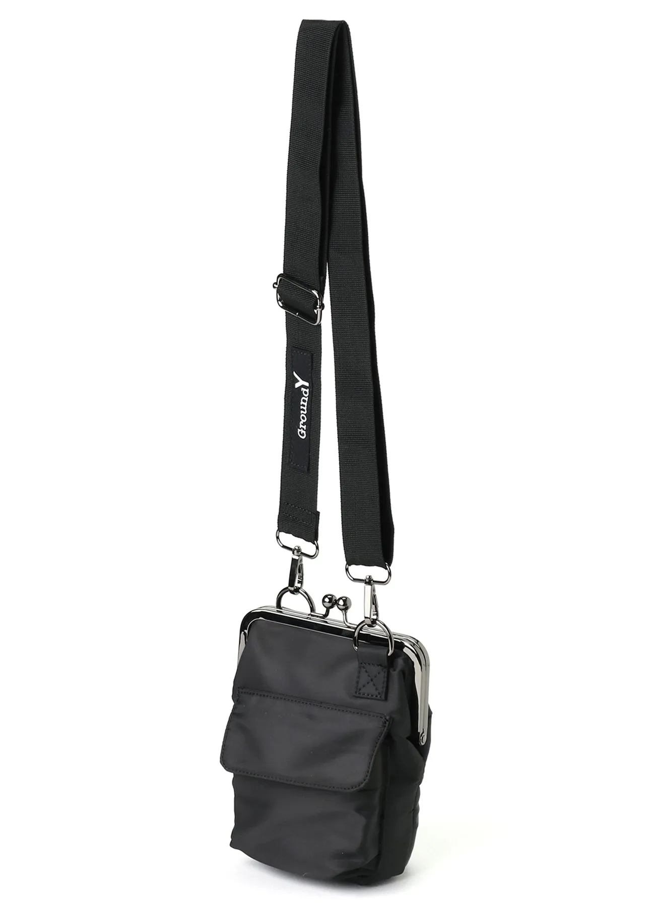 SHOULDER BAG WITH CLASP CLOSURE