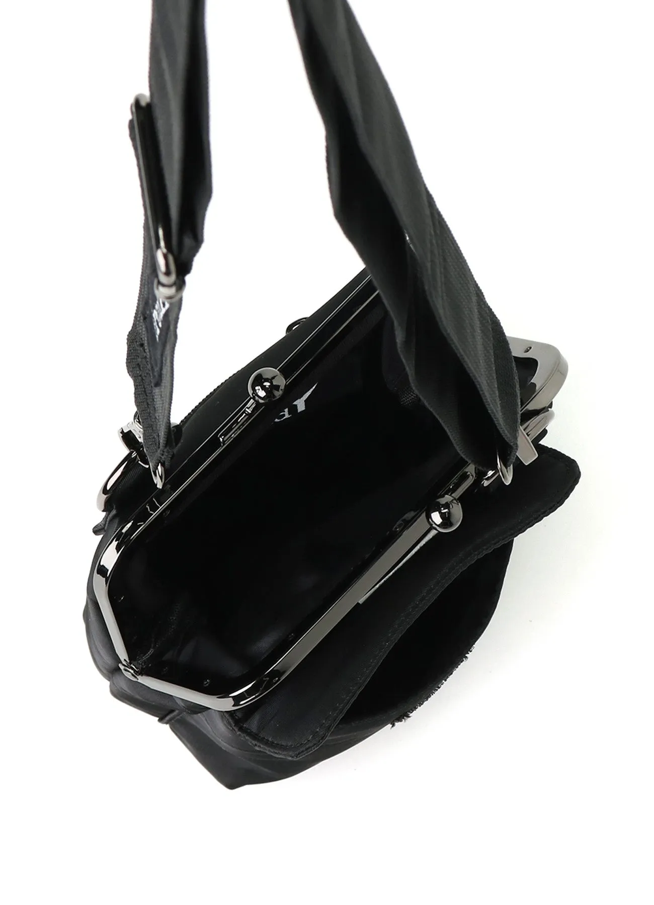 SHOULDER BAG WITH CLASP CLOSURE