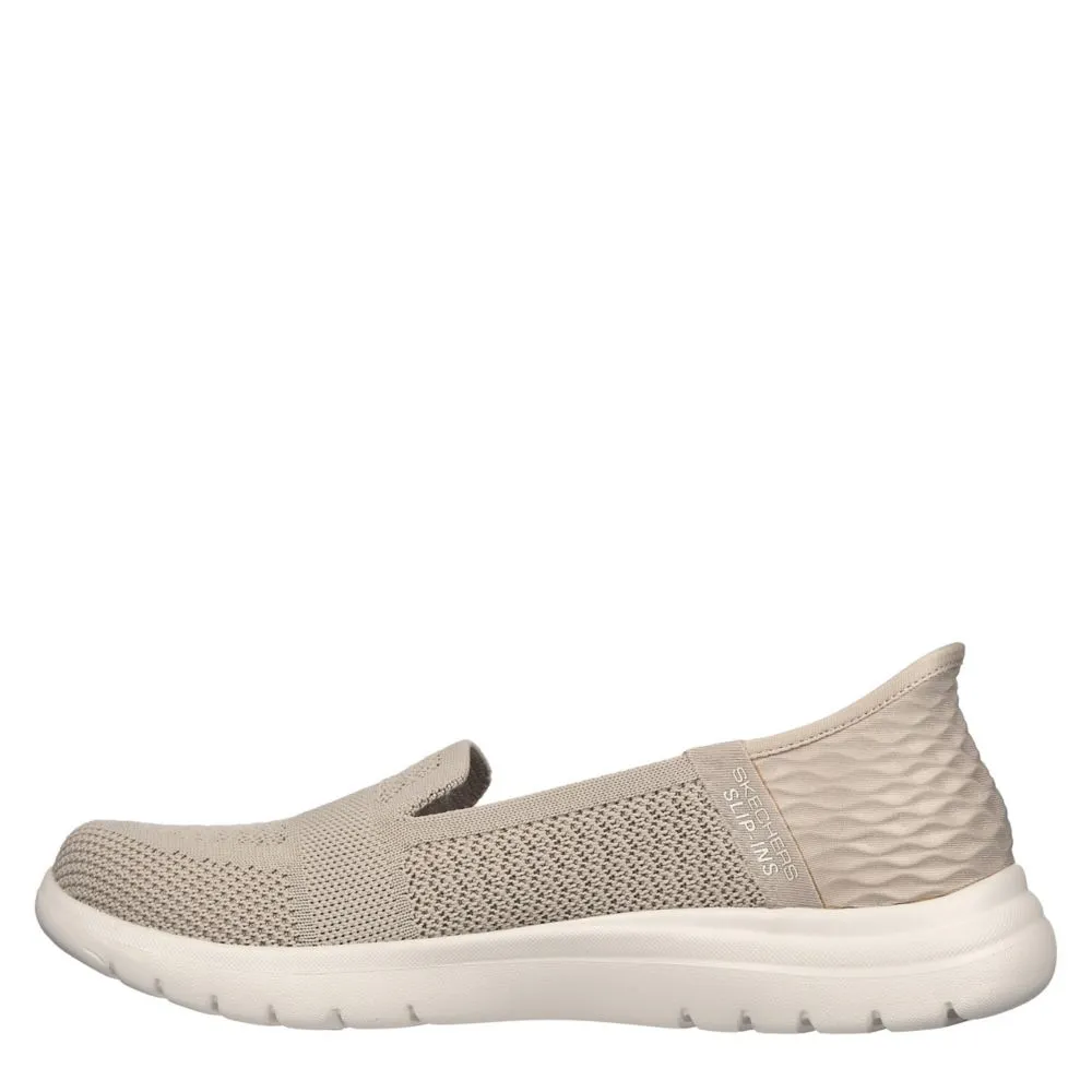 SKECHERS  WOMENS SLIP-INS SERENE SNEAKER