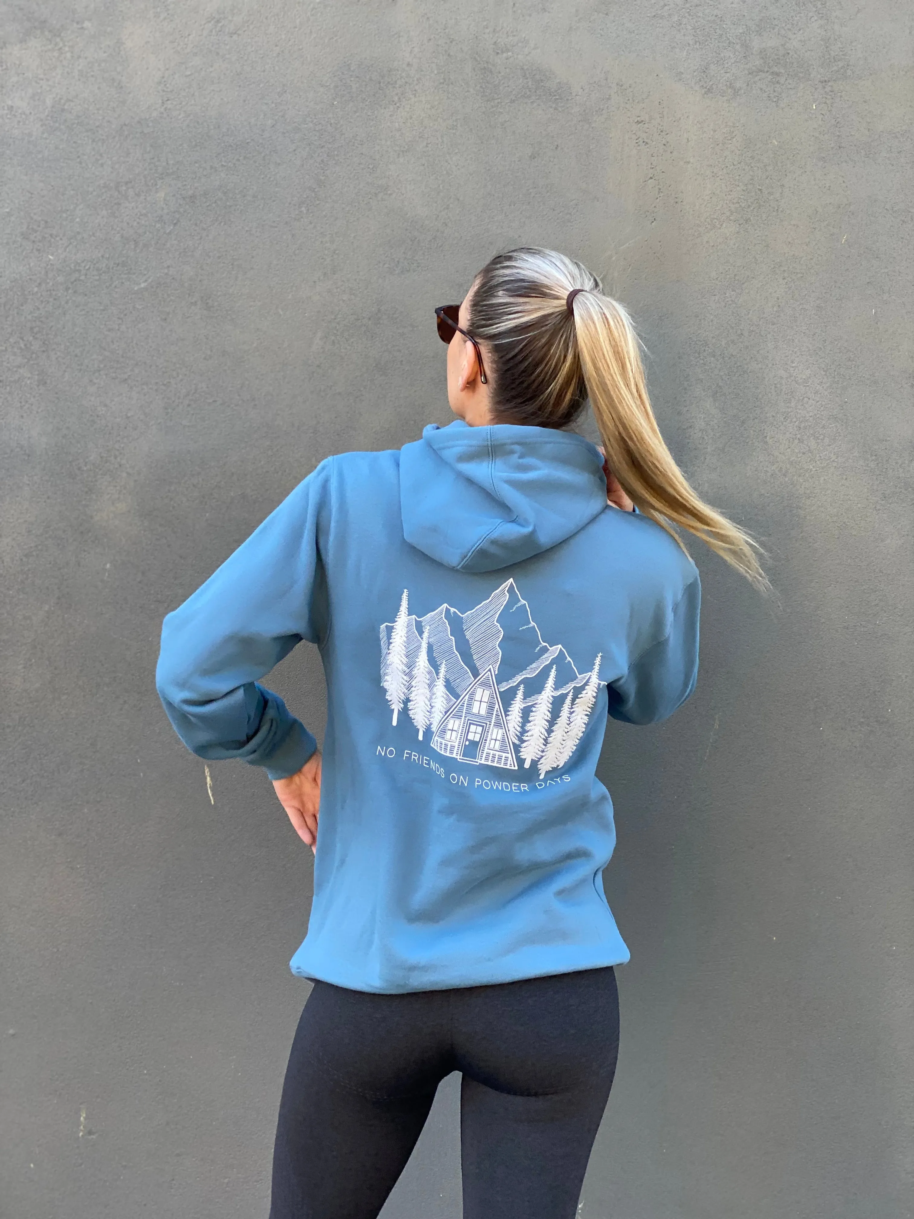 Ski/Snowboard Pines Snug Snow Hoodie - Unisex