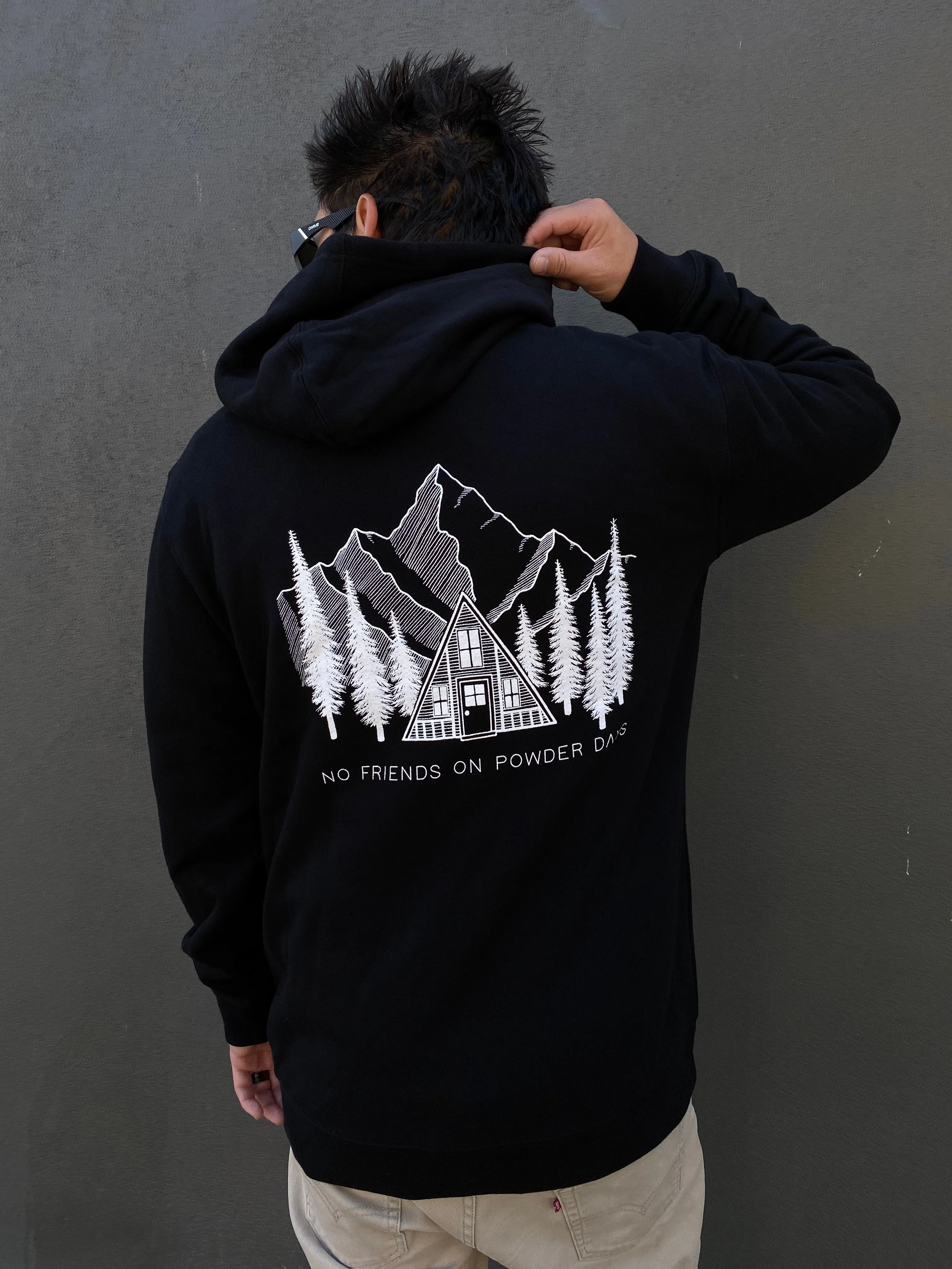 Ski/Snowboard Pines Snug Snow Hoodie - Unisex