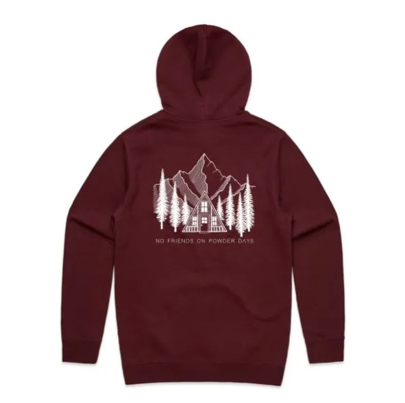 Ski/Snowboard Pines Snug Snow Hoodie - Unisex