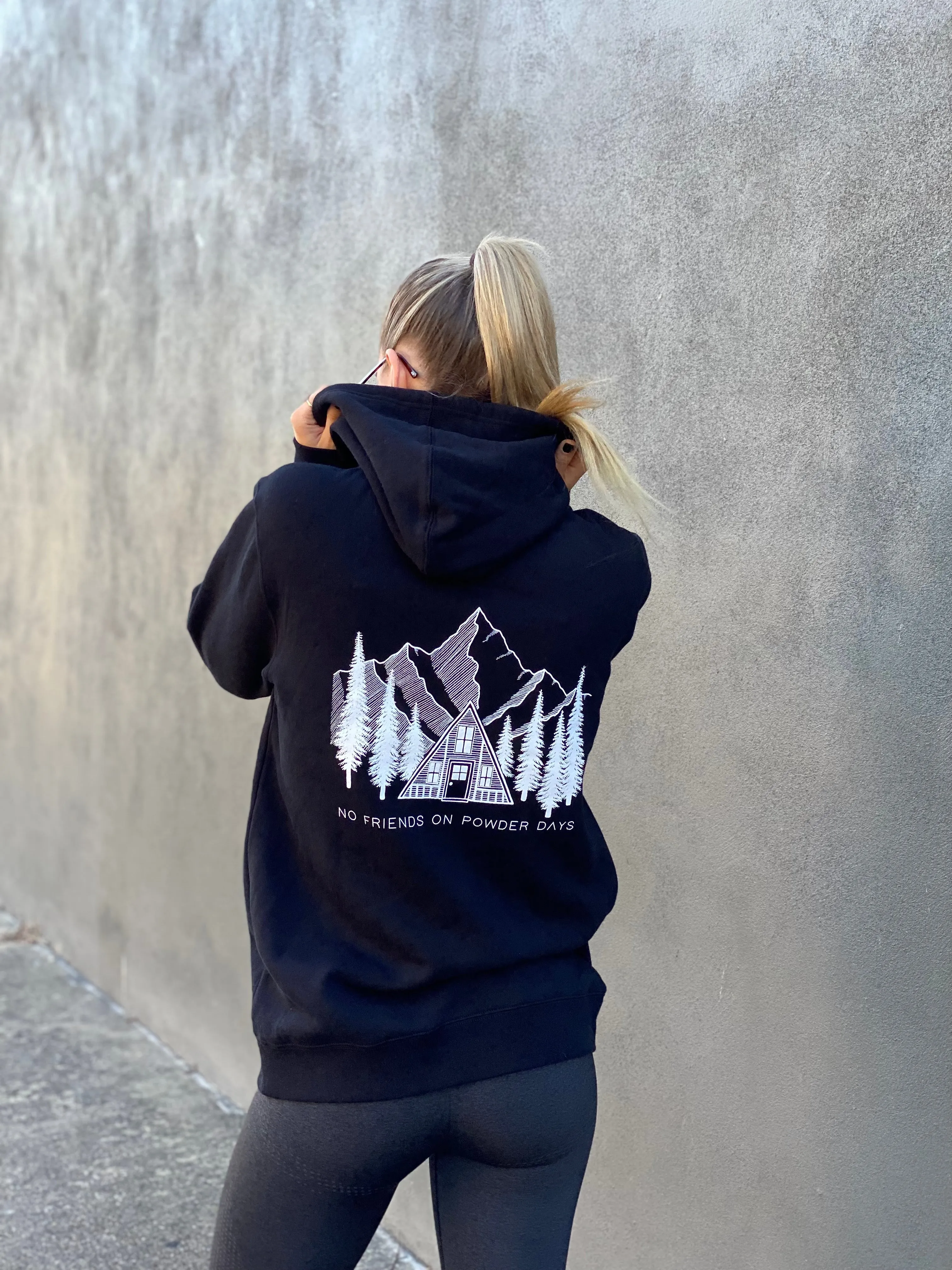 Ski/Snowboard Pines Snug Snow Hoodie - Unisex