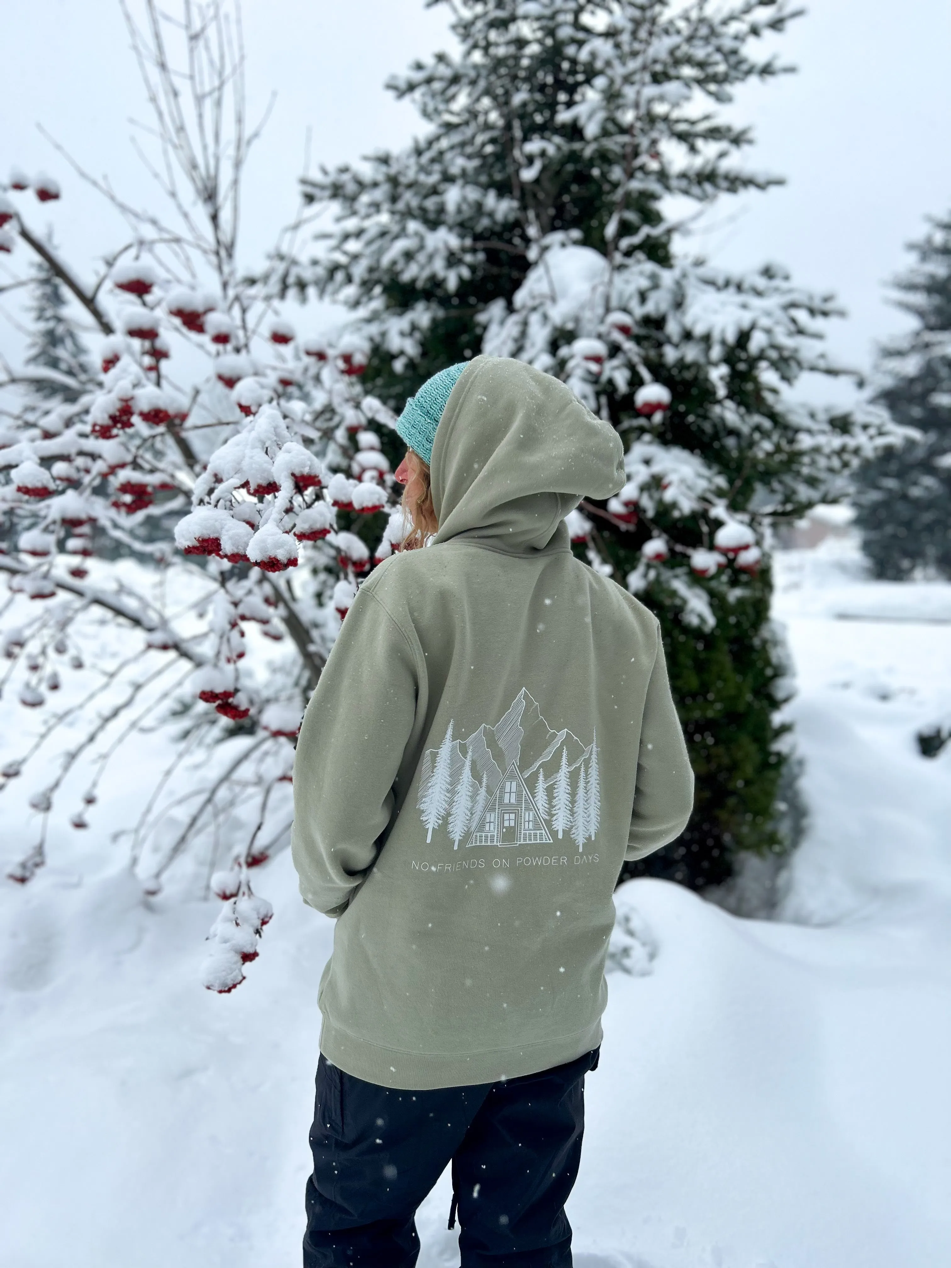 Ski/Snowboard Pines Snug Snow Hoodie - Unisex