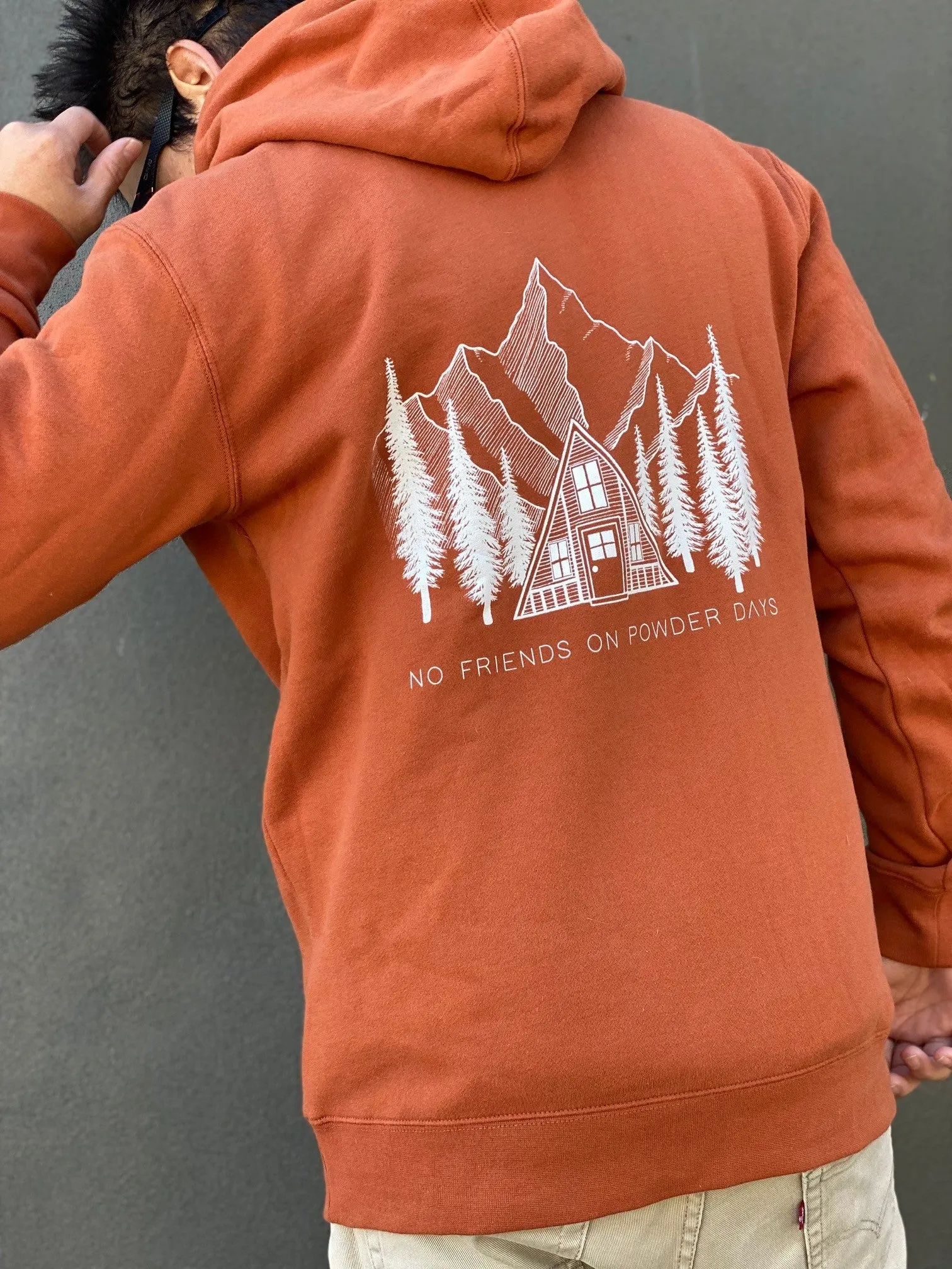 Ski/Snowboard Pines Snug Snow Hoodie - Unisex