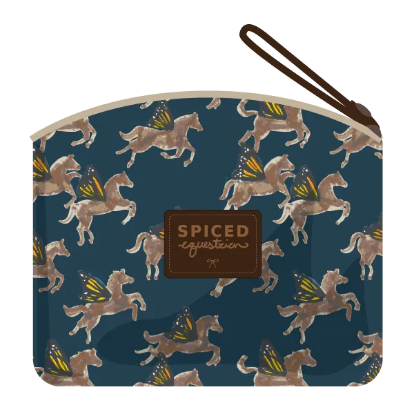 Spiced Equestrian - Ponyflies Makeup Bag