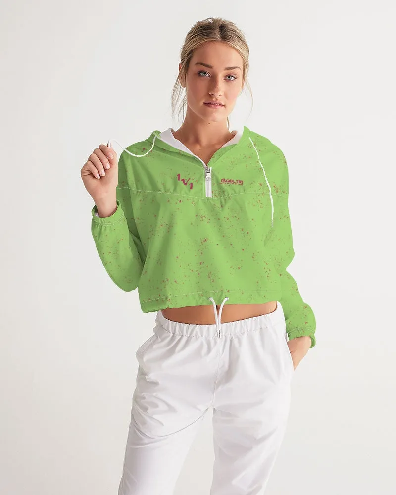 Sqdltd AU23 Panna Women's Cropped Windbreaker Khol