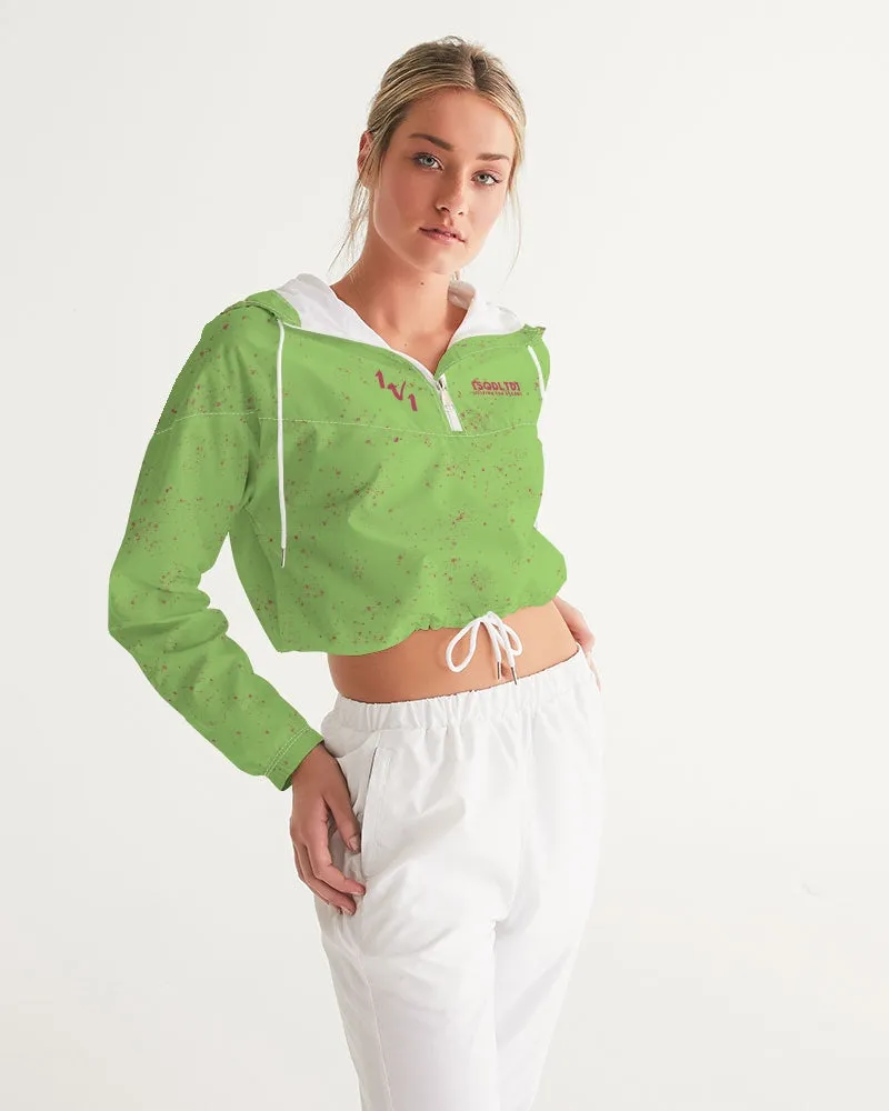 Sqdltd AU23 Panna Women's Cropped Windbreaker Khol