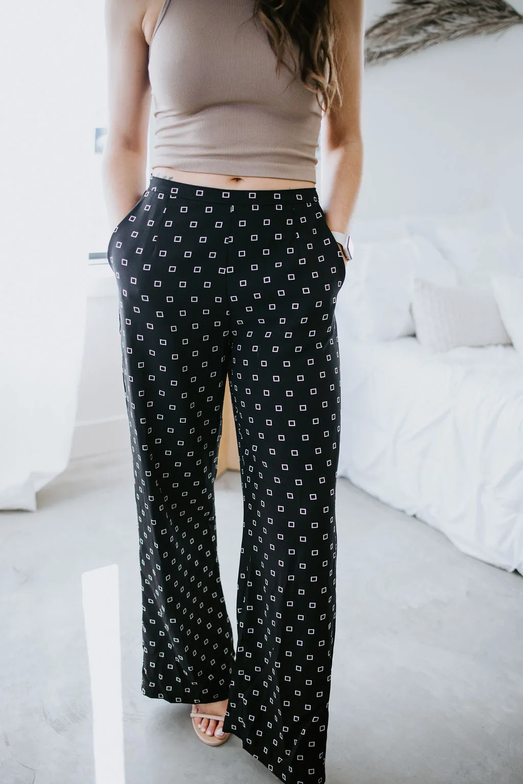 Squared Up Wide Leg Pant