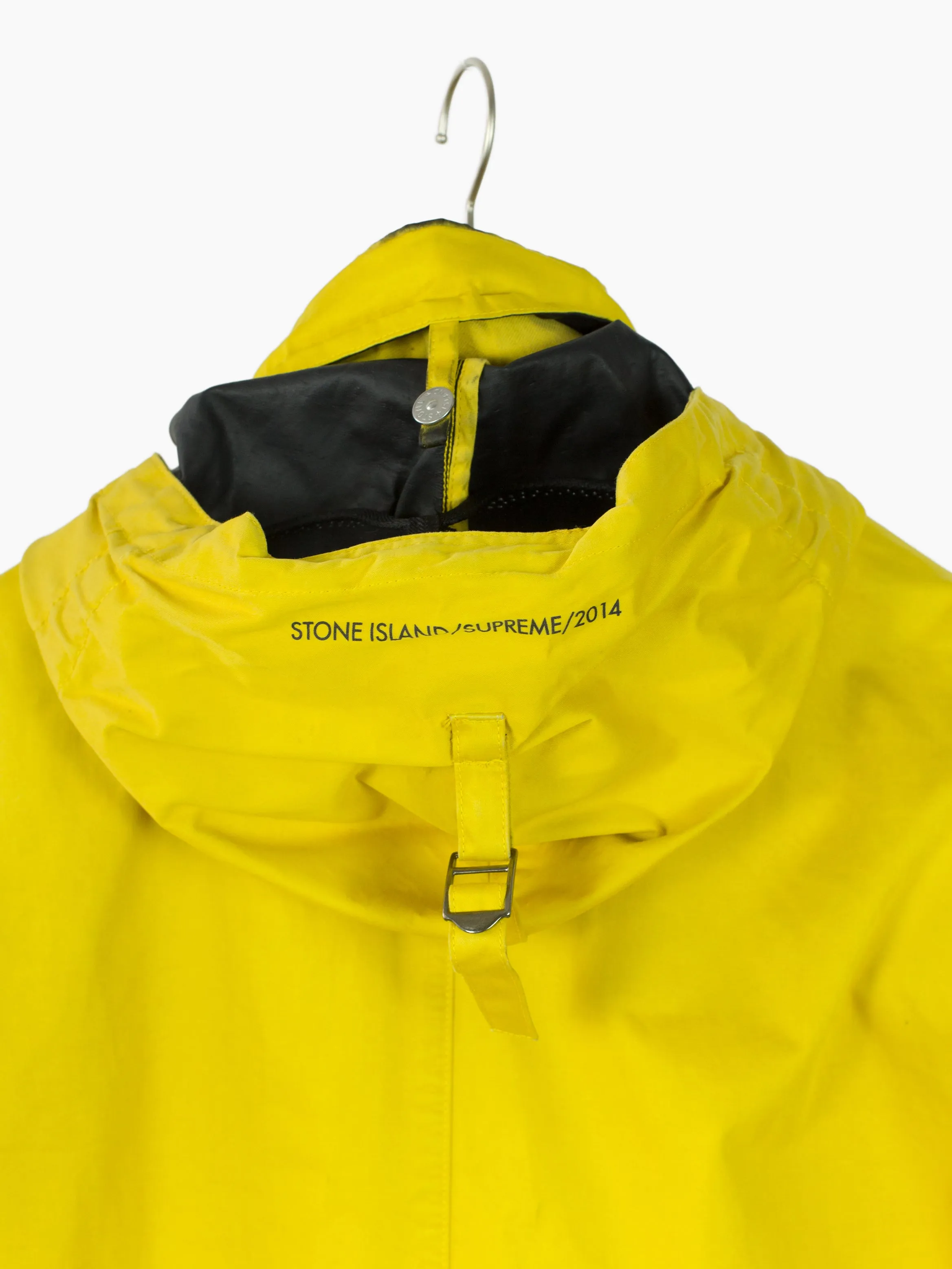 Stone Island AW14 Supreme Raso Gommato Field Jacket w/ Racing Visor