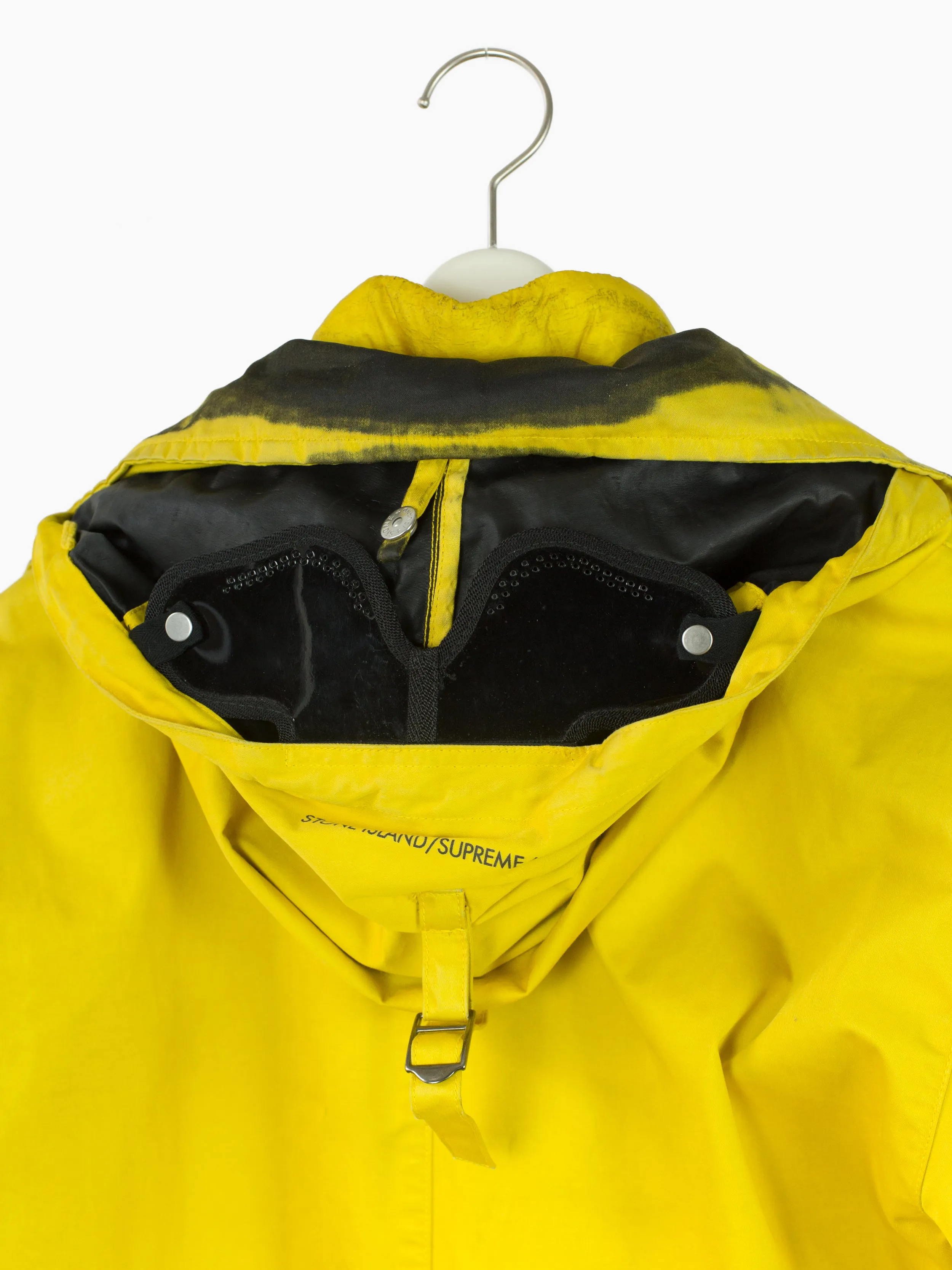 Stone Island AW14 Supreme Raso Gommato Field Jacket w/ Racing Visor