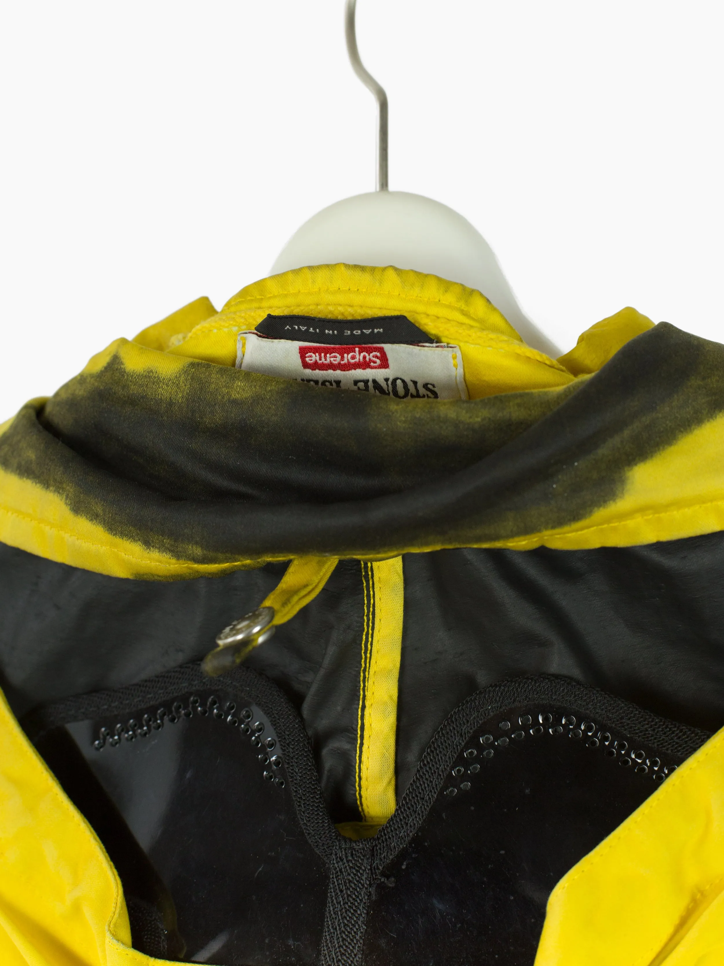 Stone Island AW14 Supreme Raso Gommato Field Jacket w/ Racing Visor