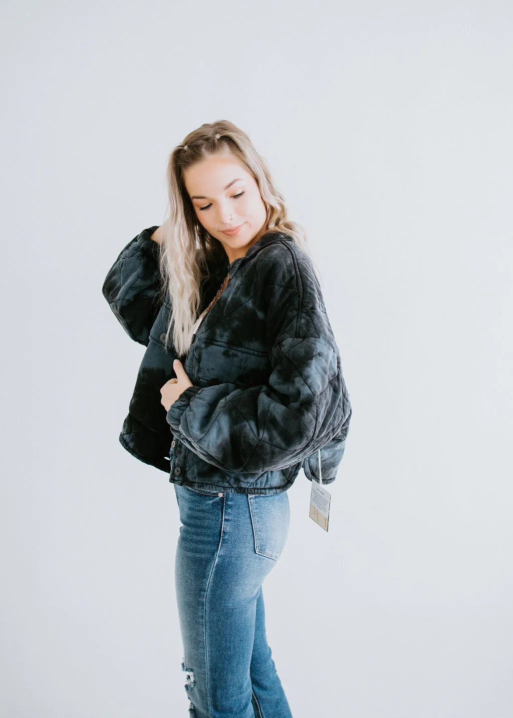 Stormi Quilted Crop Jacket FINAL SALE