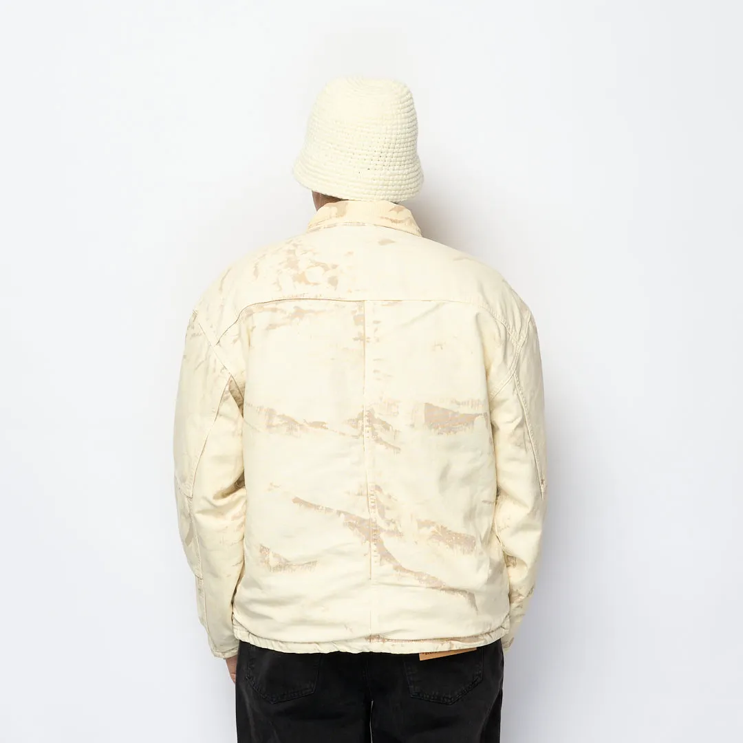 Stüssy - Distressed Canvas Shop Jacket (Khaki)