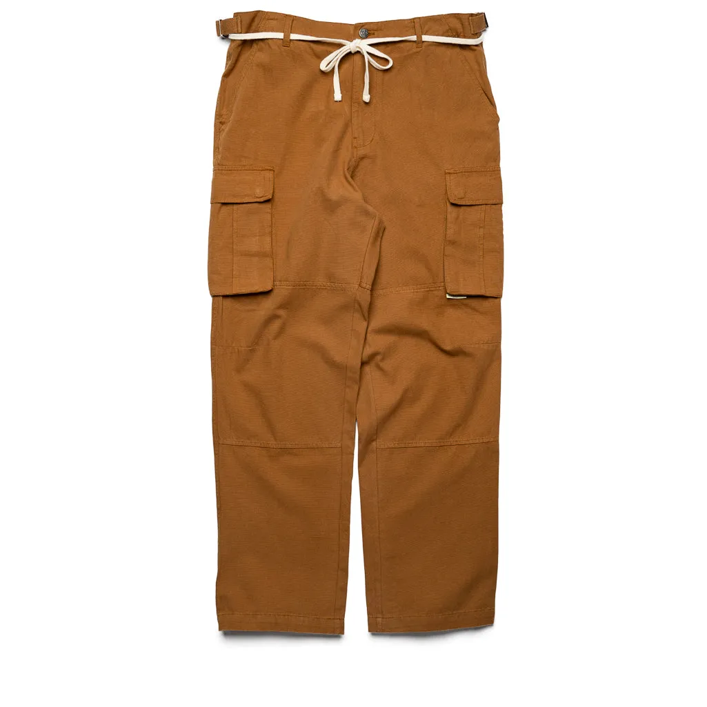 Supervsn Canvas Cargo Pant - Khaki