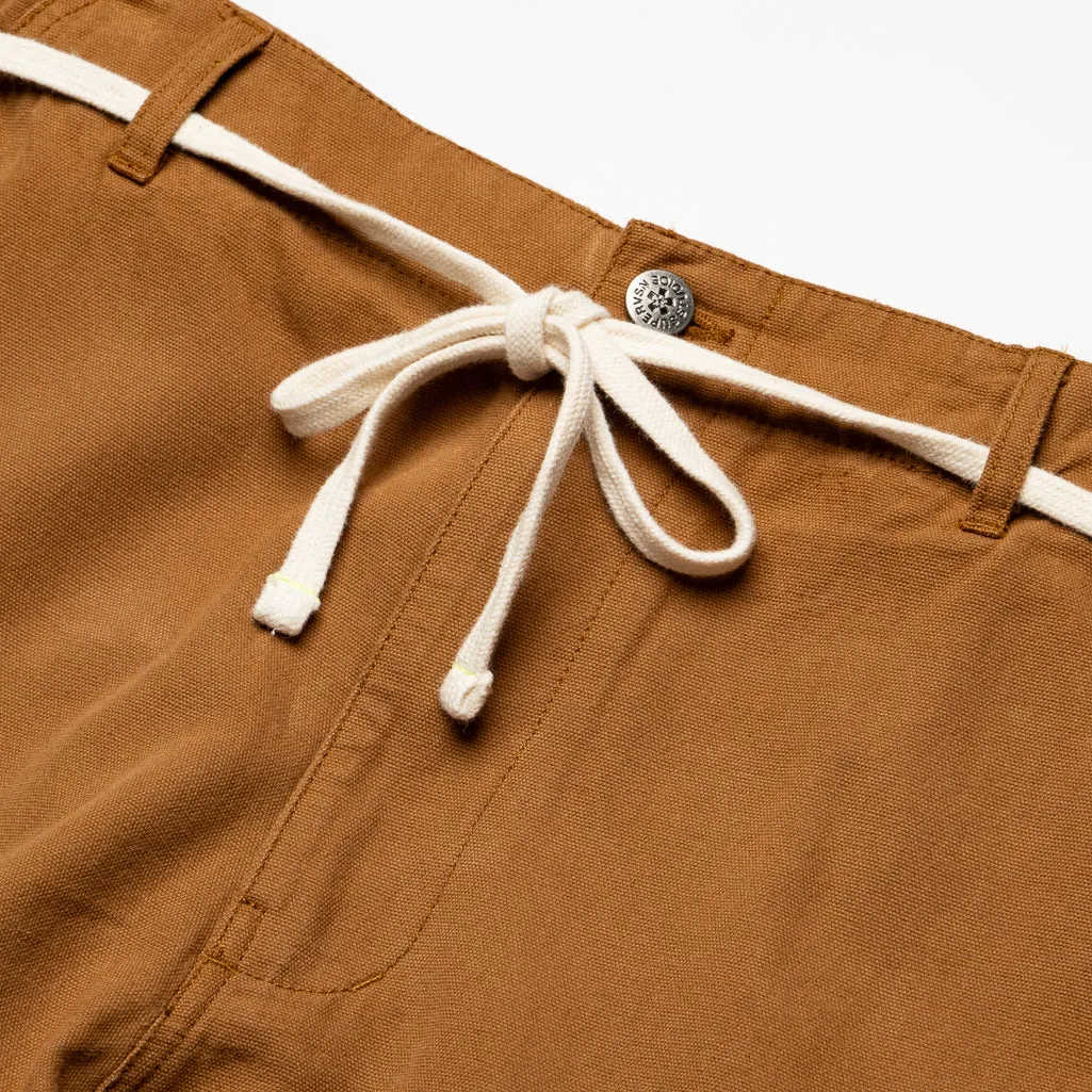 Supervsn Canvas Cargo Pant - Khaki