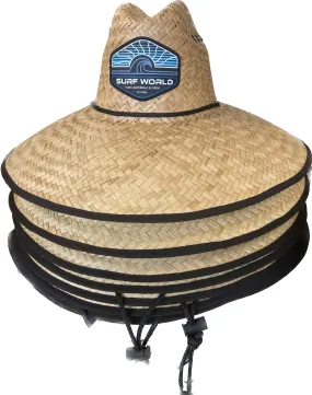 Surf World Sunrise Lifeguard Hat - Natural