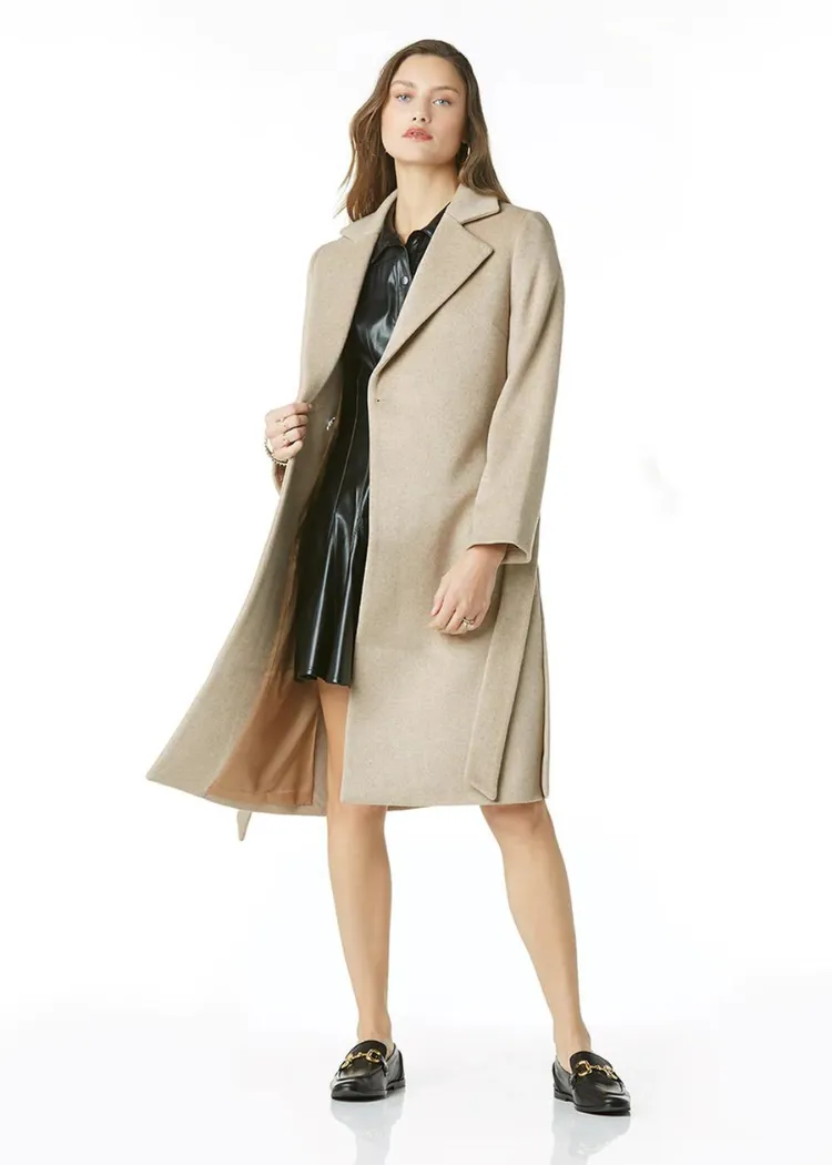 Tart Chantria Coat - Heather Tan ***FINAL SALE***