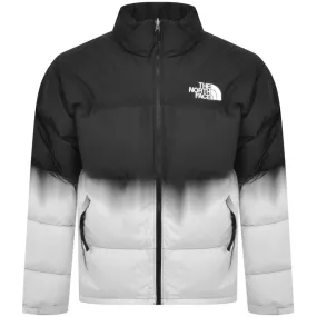 The North Face Nuptse Dip Dye Jacket Black