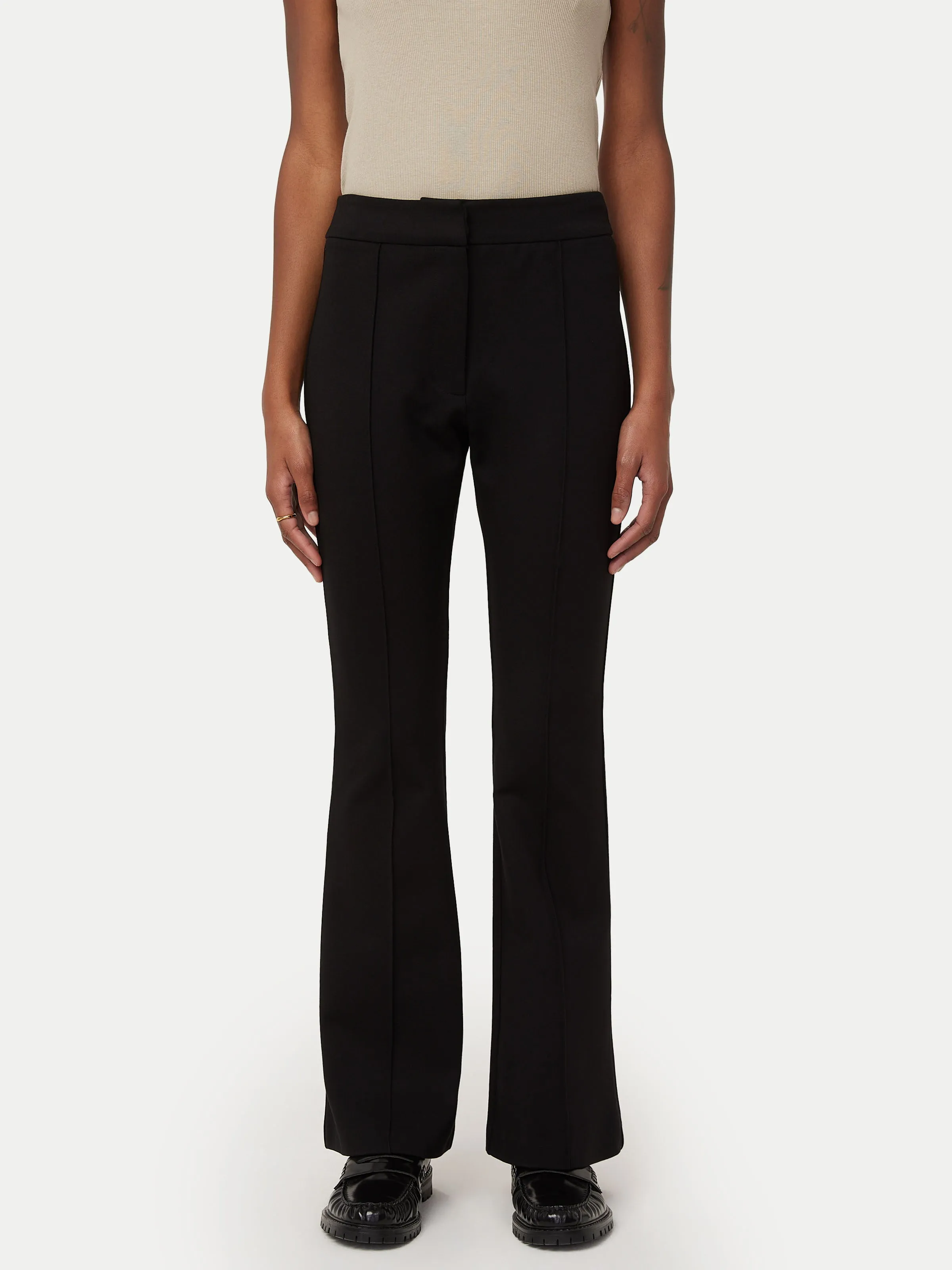 The Selena Flared Pant in Black