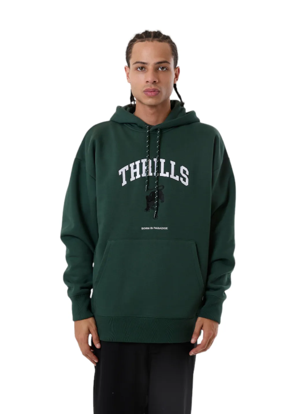 THRILLS - Hard Knocks Slouch Pull On Hood - Sycamore