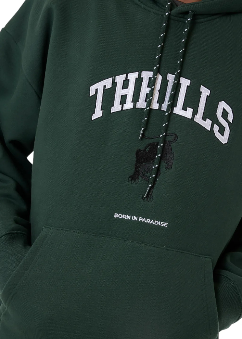 THRILLS - Hard Knocks Slouch Pull On Hood - Sycamore