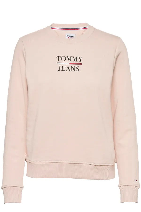 Tommy Hilfiger Women Middle Logo Sweatshirt Beige