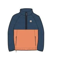 Trace Recycled Thermore Insulated Jacket - Dark Denim/ Apricot