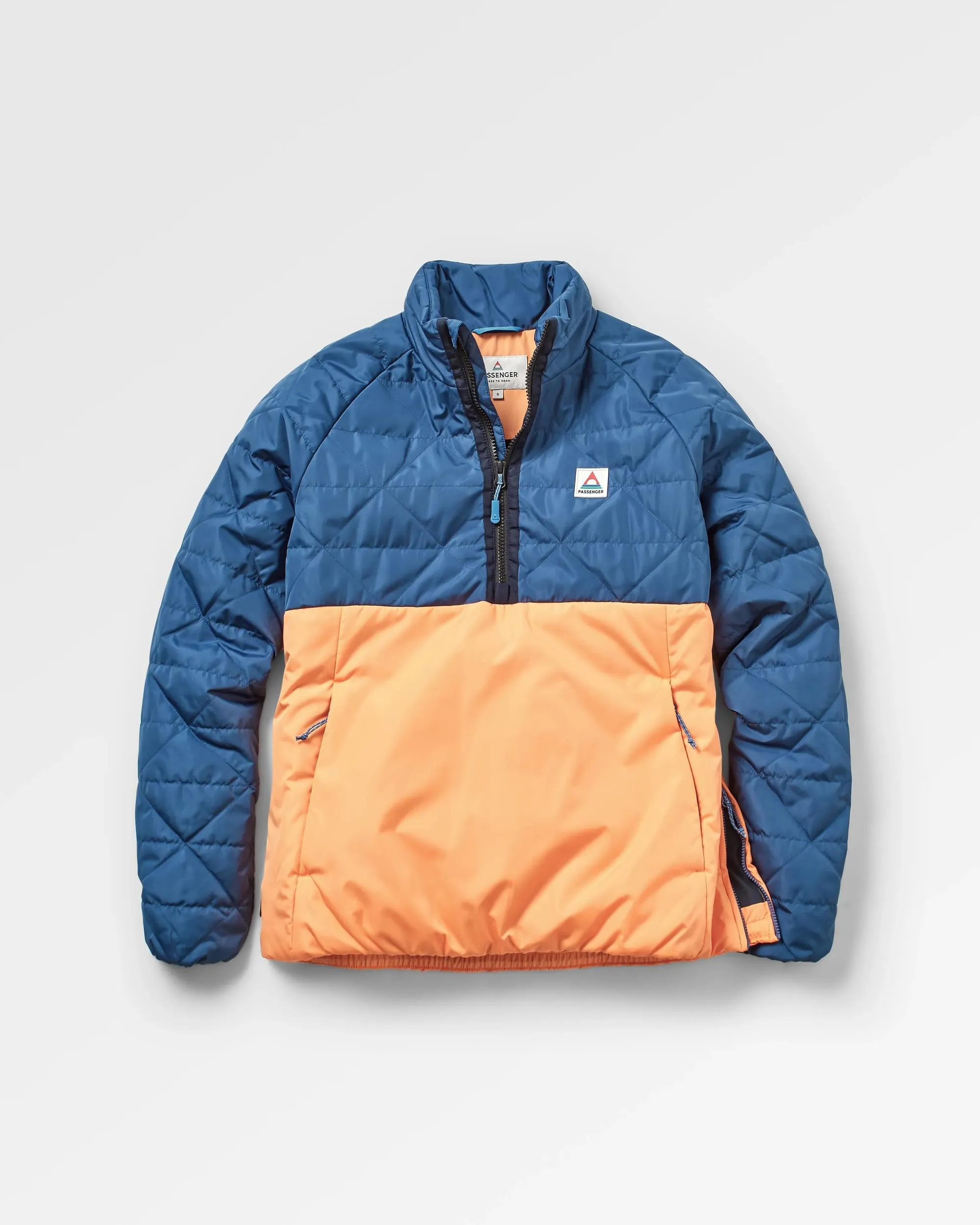 Trace Recycled Thermore Insulated Jacket - Dark Denim/ Apricot