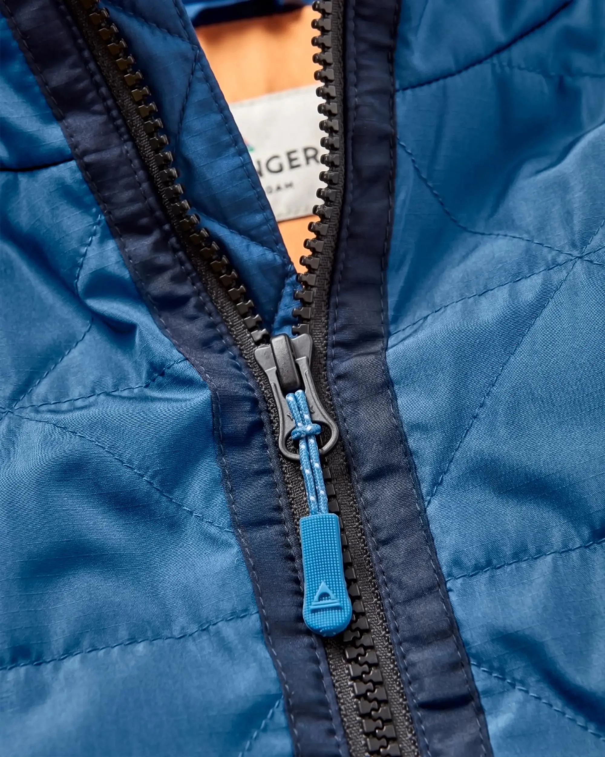 Trace Recycled Thermore Insulated Jacket - Dark Denim/ Apricot