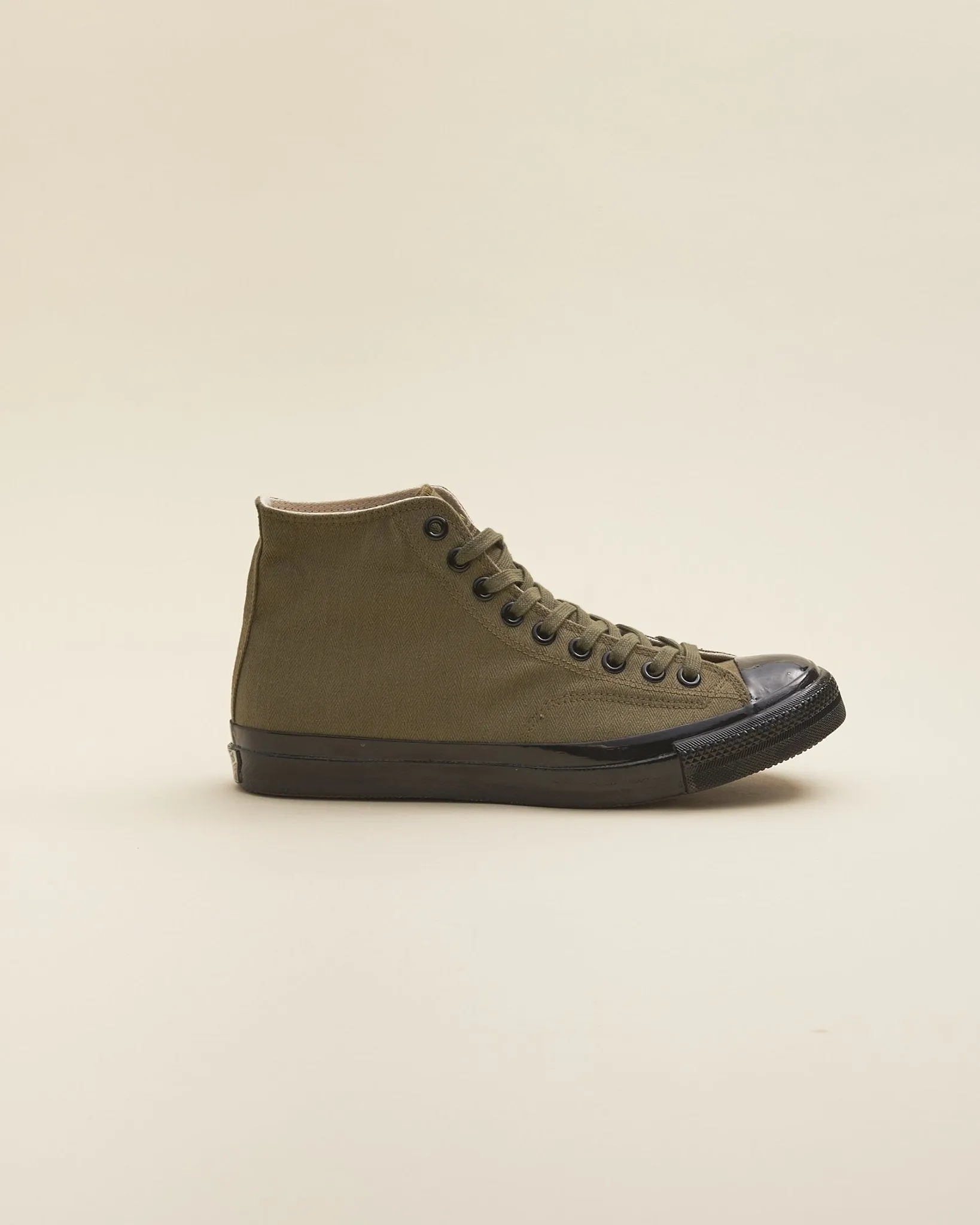 Trophy Clothing Hi-Top Mil Sneaker - Olive