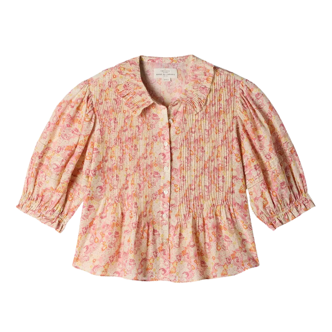 Trovata Jess Blouse, Pink Currant