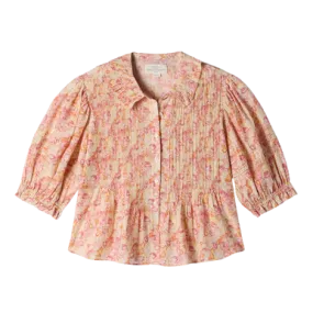 Trovata Jess Blouse, Pink Currant