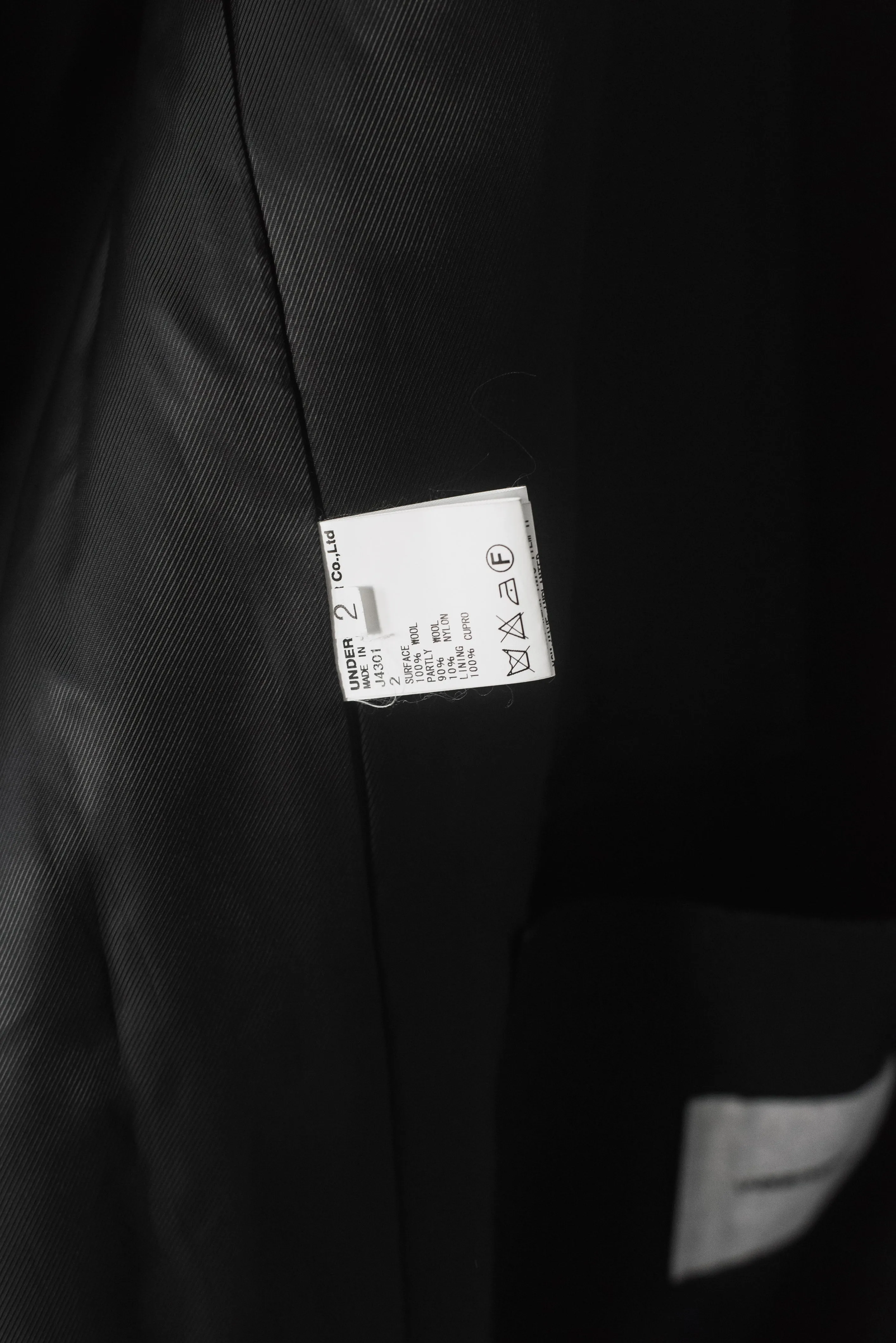 Undercover AW12 Psychocolor Chester Coat