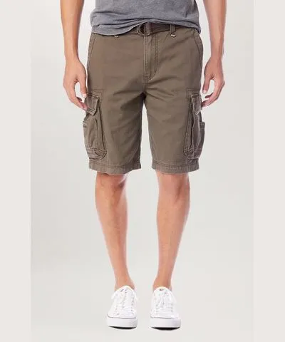 Unionbay Clothing Survivor Mens Belted Cargo Shorts