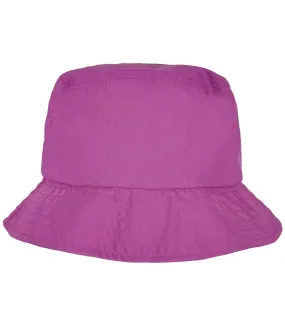 Unisex adult bucket hat fuchsia Flexfit