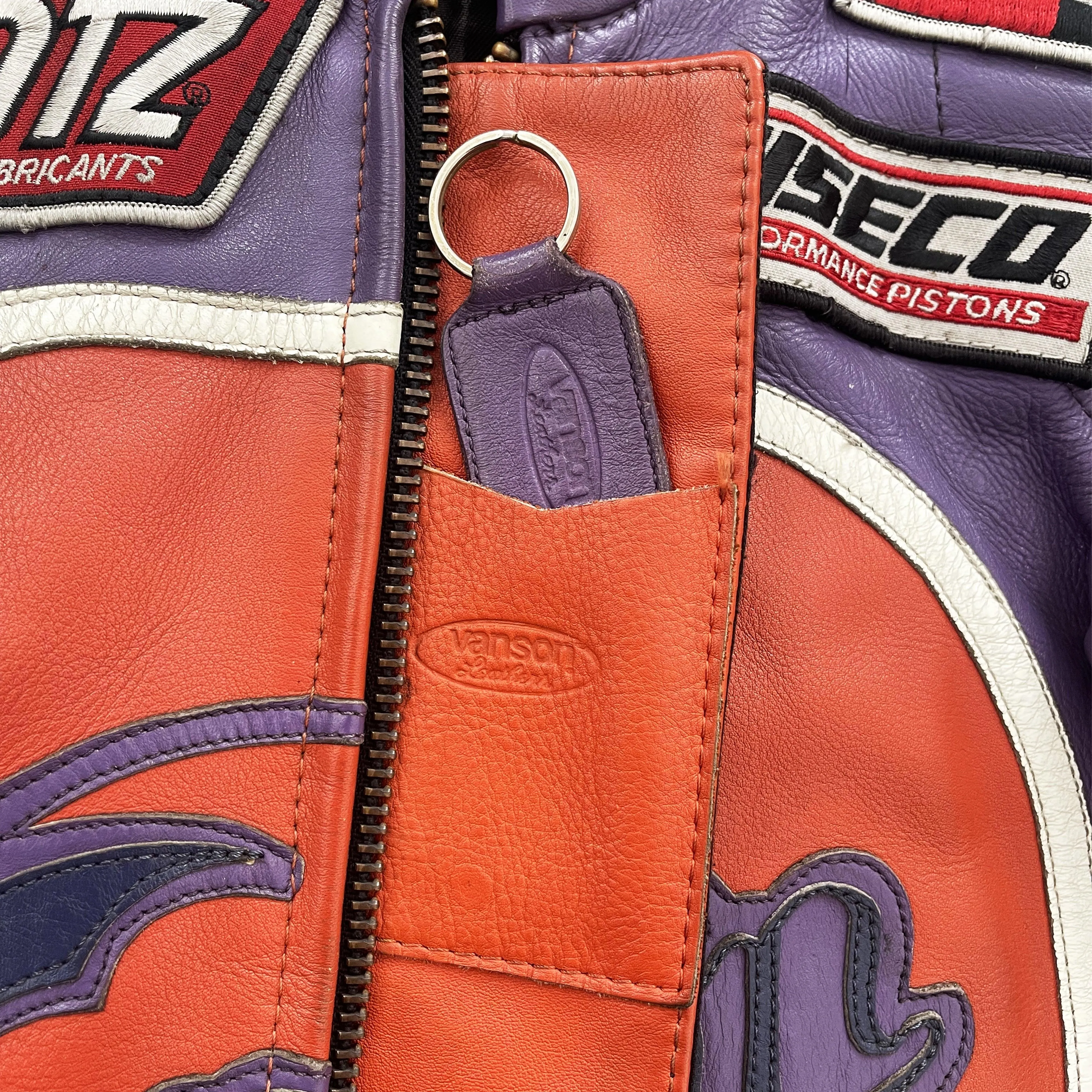 Vanson Leathers Motorcycle Racer Jacket