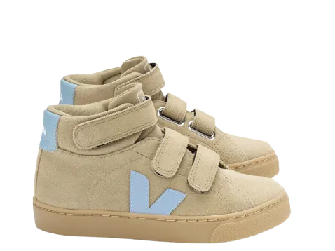 Veja Dune Steel Velcro Hi Top Sneaker